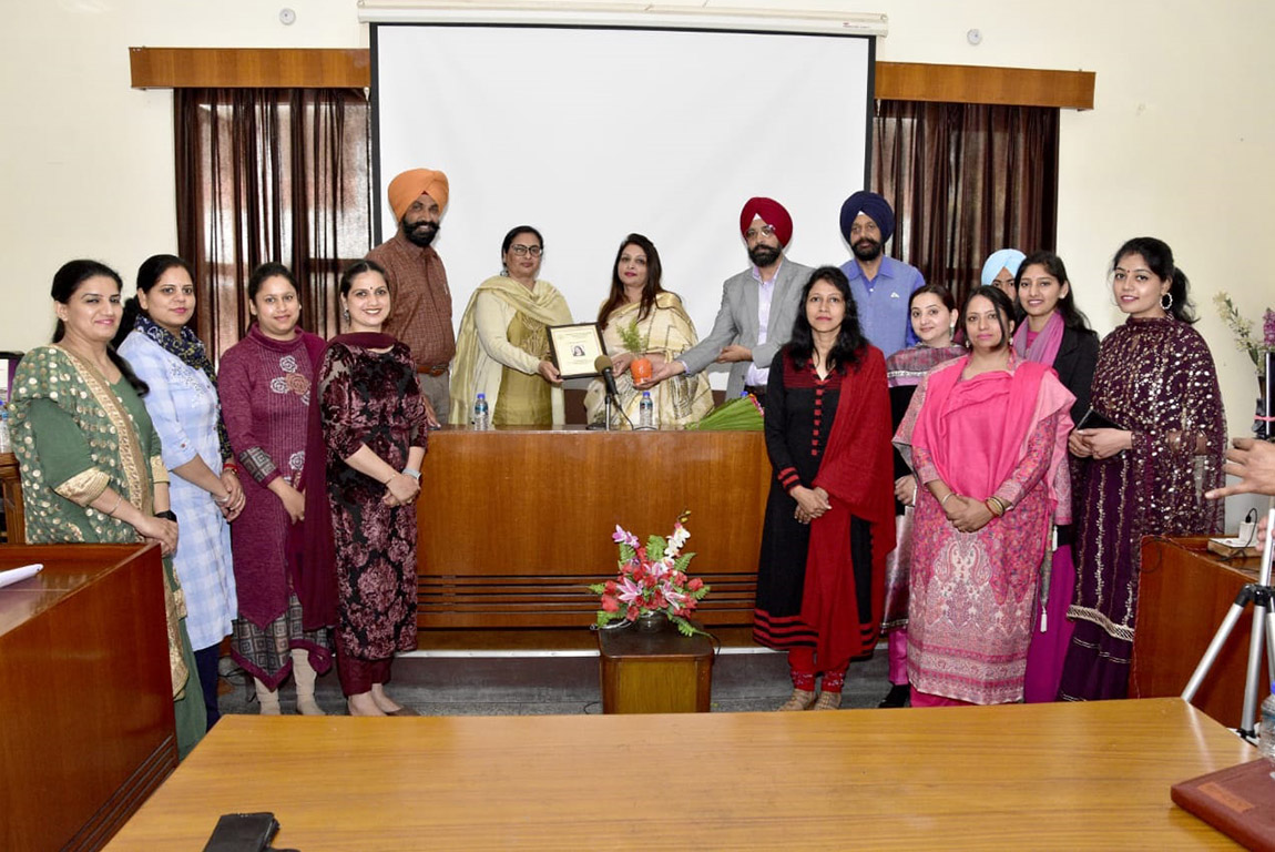 A seminar on 'Women's Day' at GHG Khalsa College Gurusar Sadhar