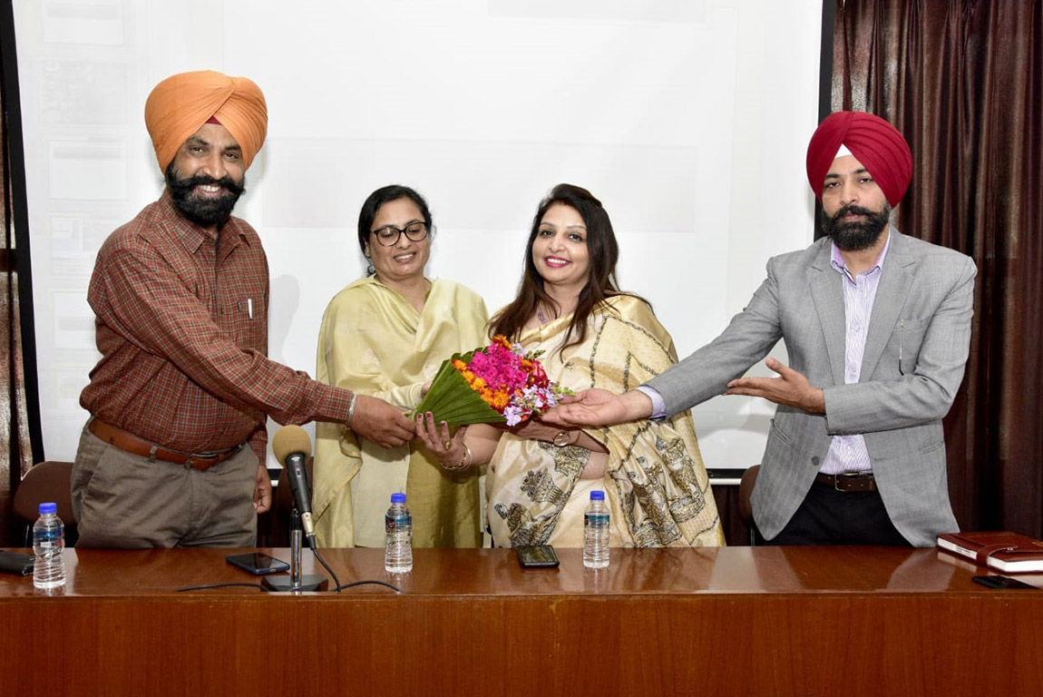 A seminar on 'Women's Day' at GHG Khalsa College Gurusar Sadhar