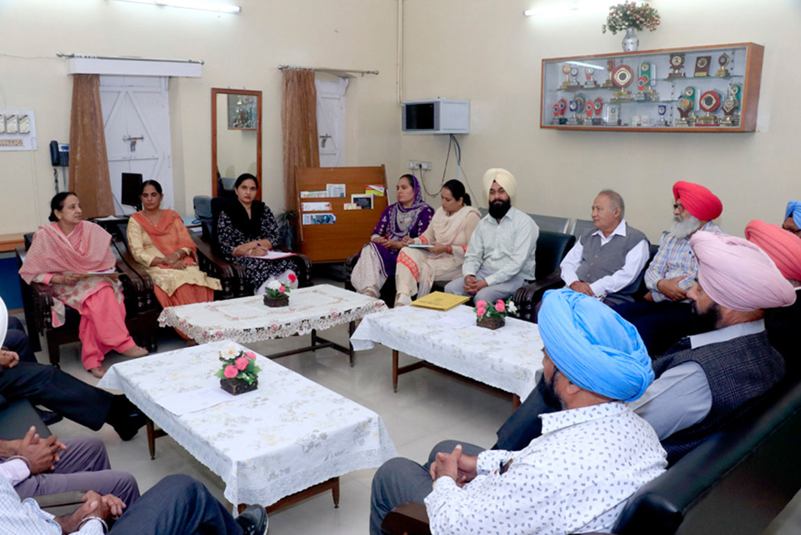 G.H.G Khalsa College of Education organized Alumni Association's Executive Committee Meeting