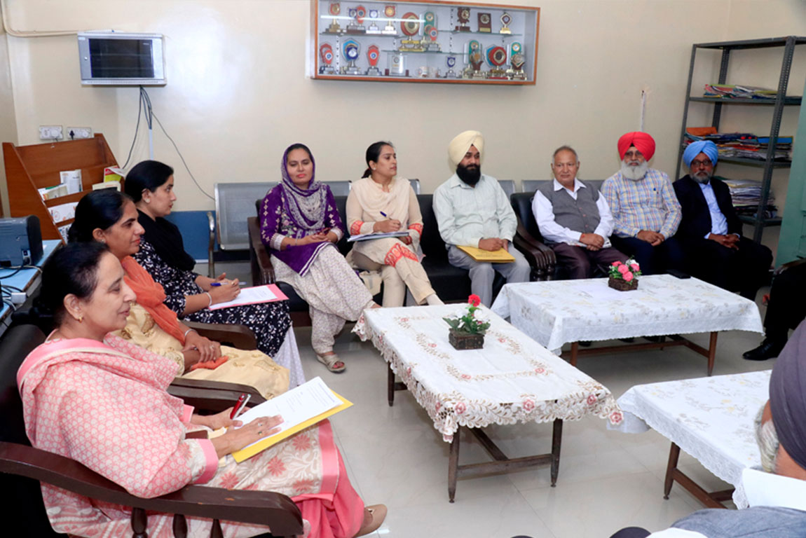 G.H.G Khalsa College of Education organized Alumni Association's Executive Committee Meeting