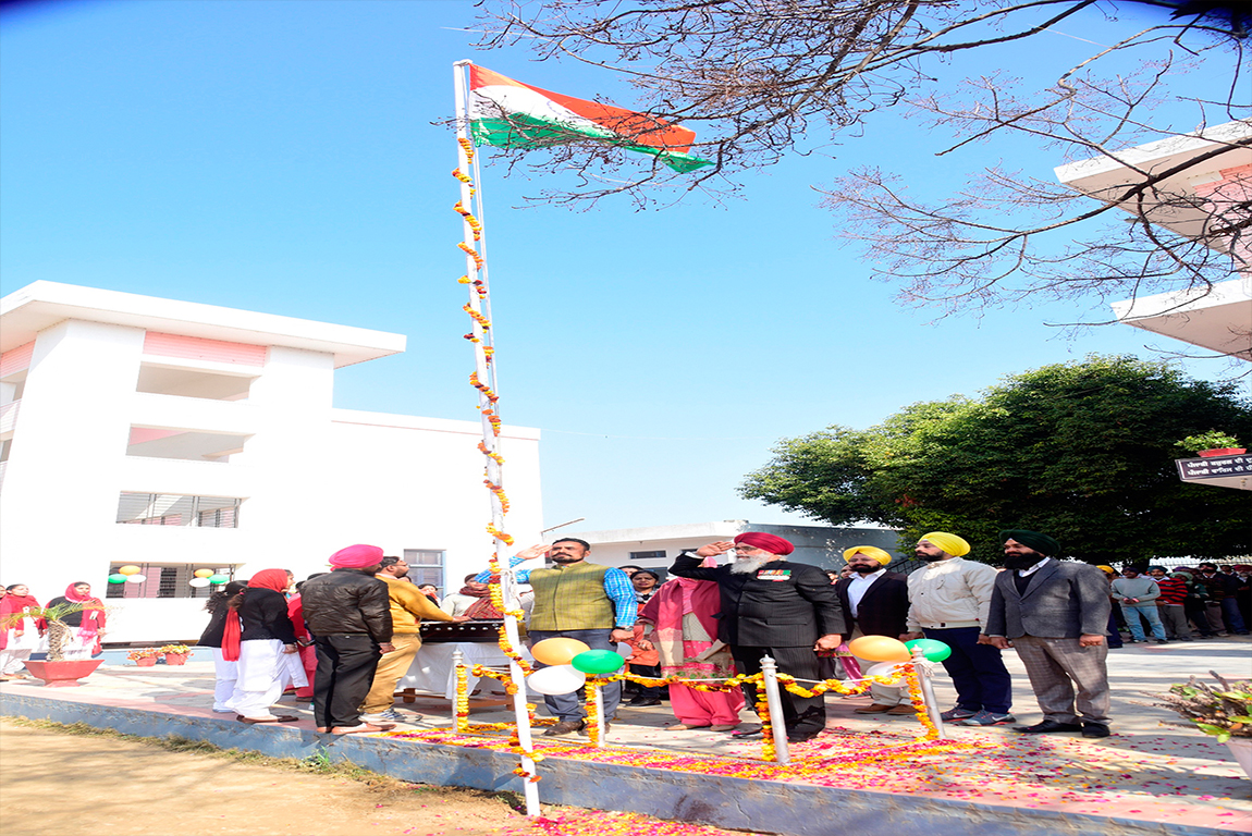 Republic Day Celebration at G.H.G Khalsa Colleges, Gurusar Sadhar