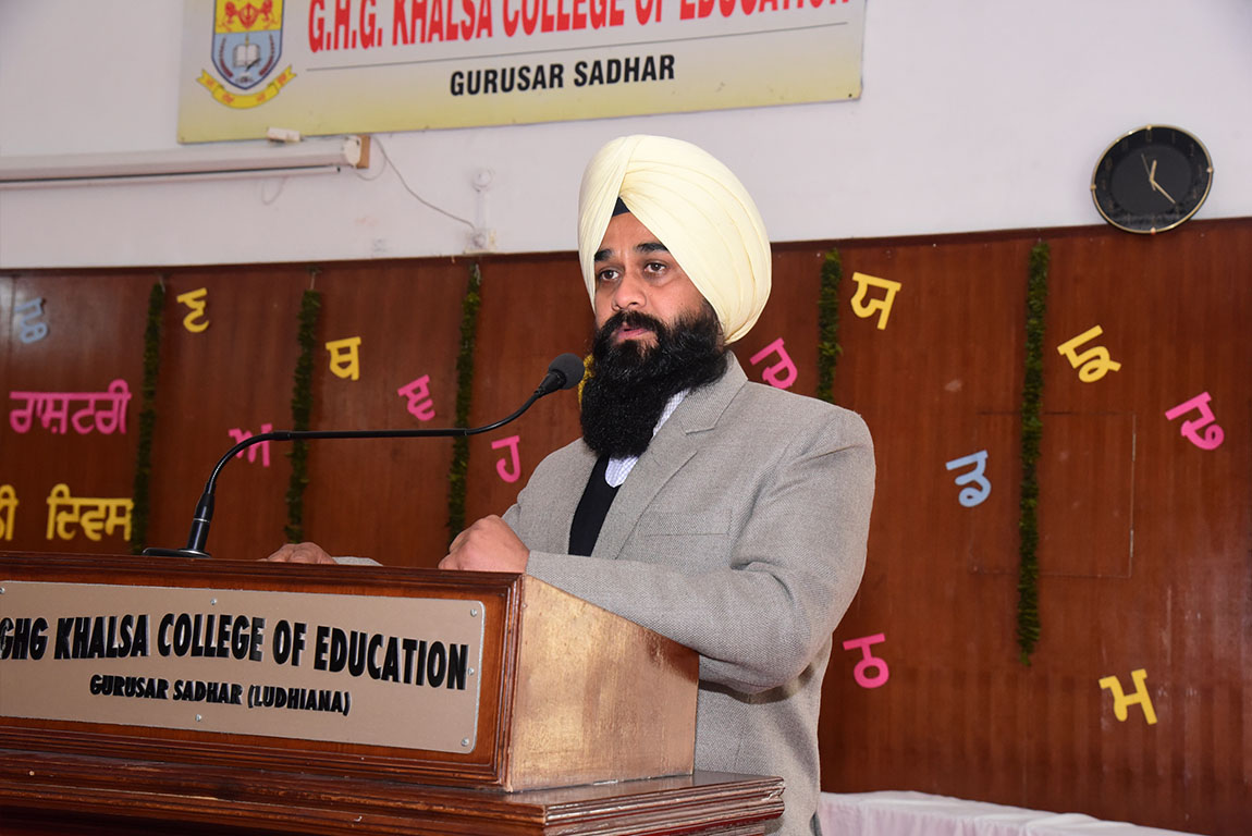 G.H.G Khalsa College of Education, Gurusar Sadhar Celebrated International Maat Bhasha Diwas