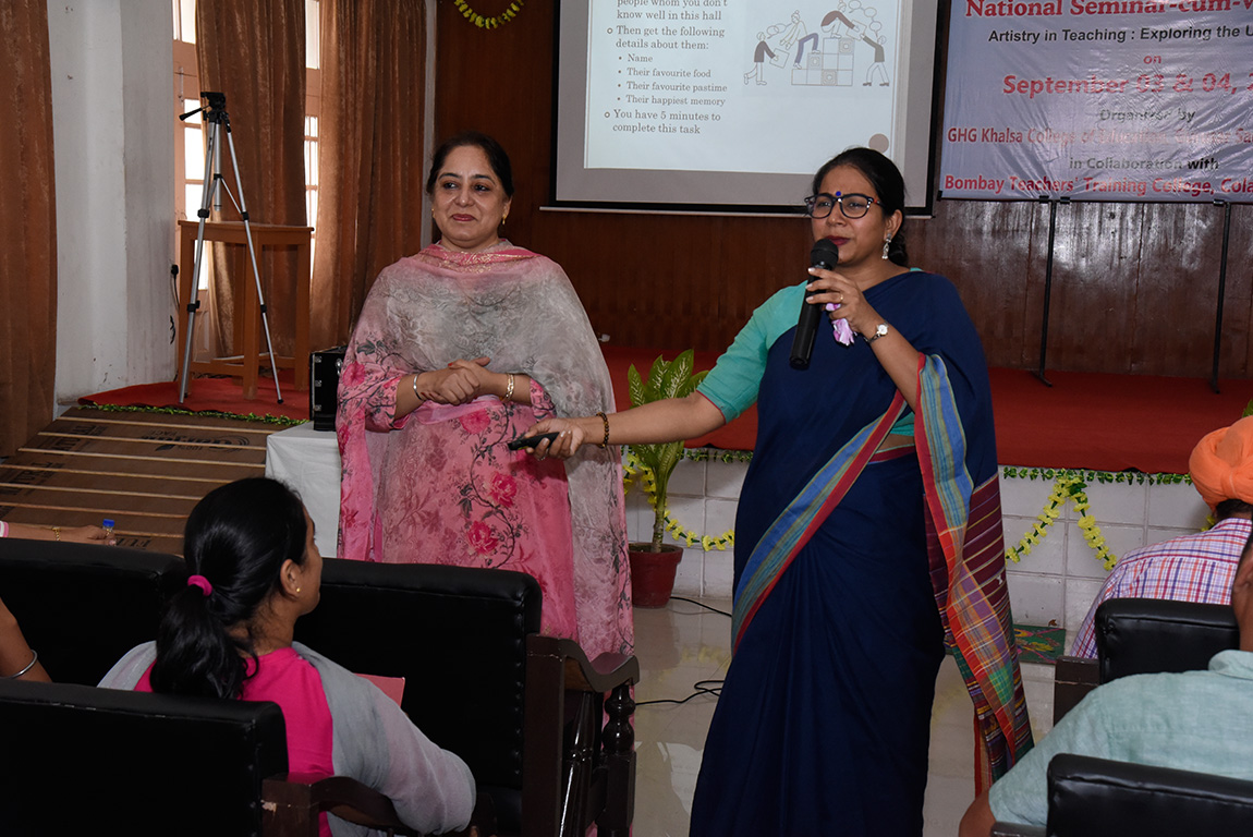 National Seminar cum Workshop Organized by G.H.G Khalsa College of Education, Gurusar Sadhar