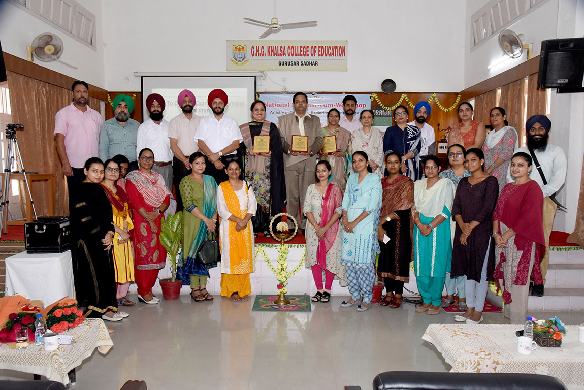 National Seminar cum Workshop Organized by G.H.G Khalsa College of Education, Gurusar Sadhar