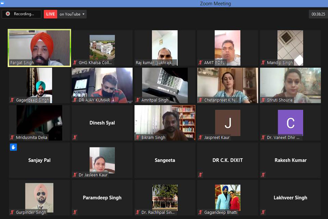 Two days
International webinar on 