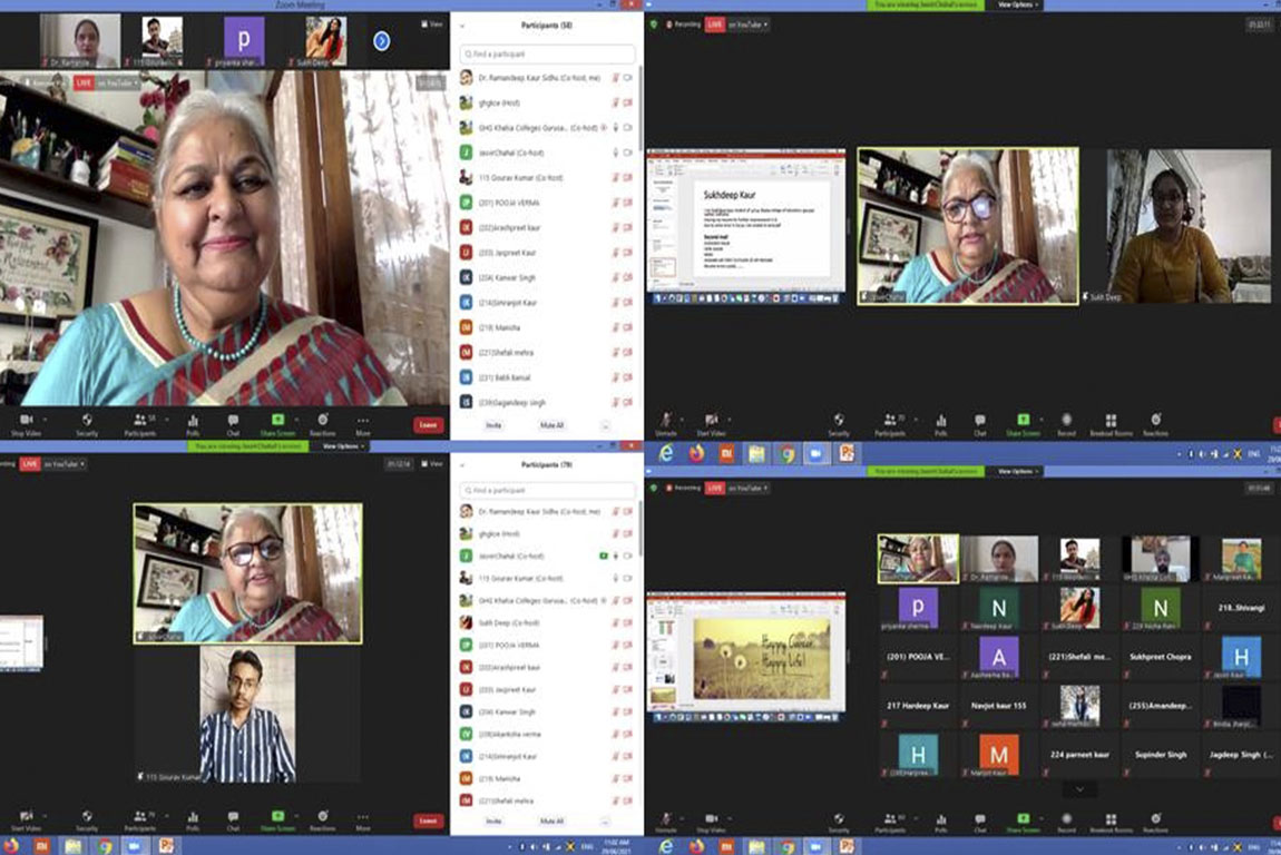 G.H.G. Khalsa College of Education, Gurusar Sadhar organized Finishing School Programme