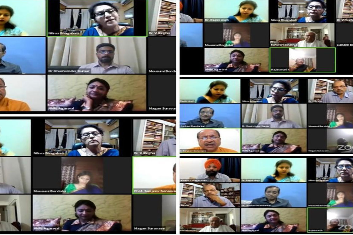 Panel discussion on National Professional Standards for Teachers: National Education Policy 2020 organized by G.H.G. Khalsa College of Education, Gurusar Sadhar