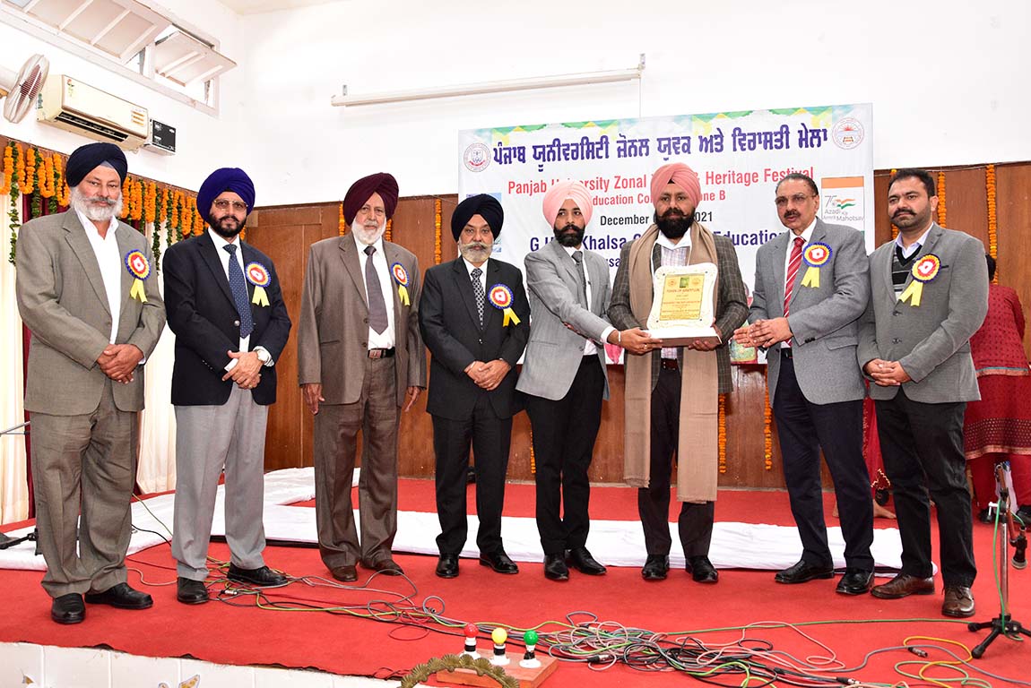 Four-day Panjab University Zonal Youth and Heritage Festival (Education Zone-B) Commenced at G.H.G. Khalsa College of Education, Gurusar Sadhar Ludhiana