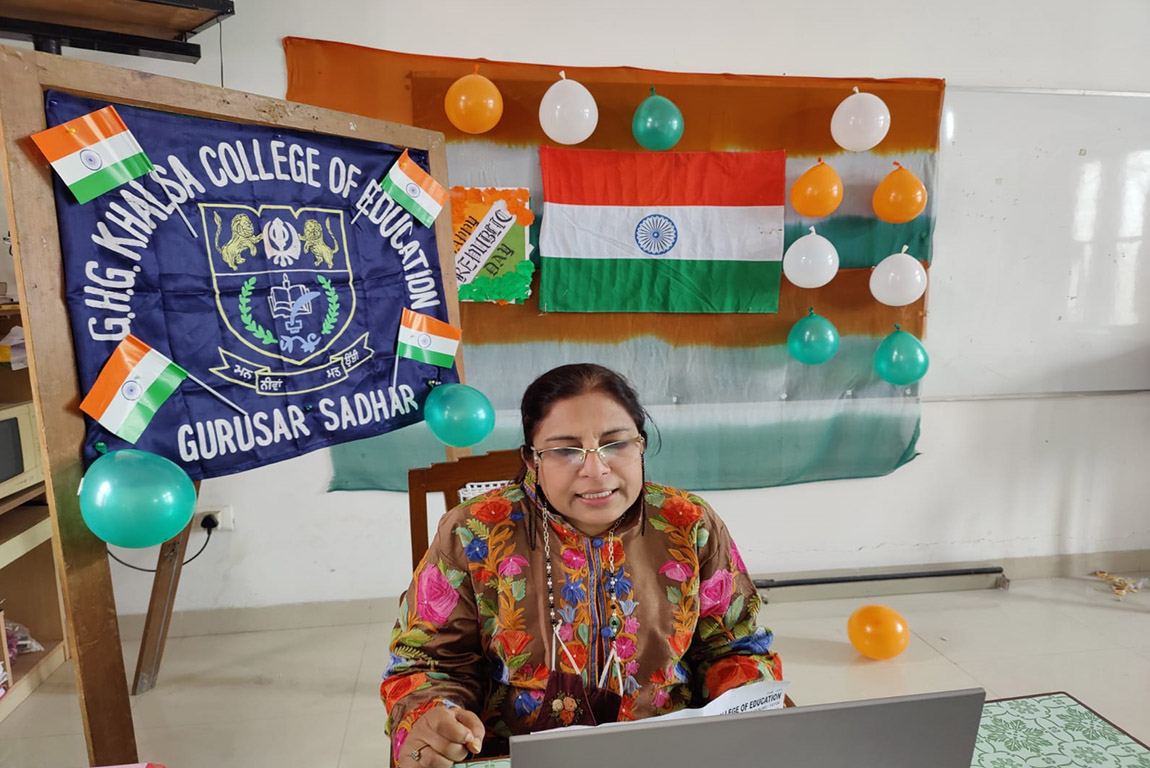 G.H.G Khalsa College of Education, Gurusar Sadhar Celebrated National Voters’ Day and Republic Day with Full Fervor
