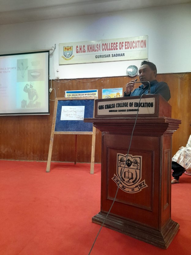 Seminar on Health Well being and Sports
