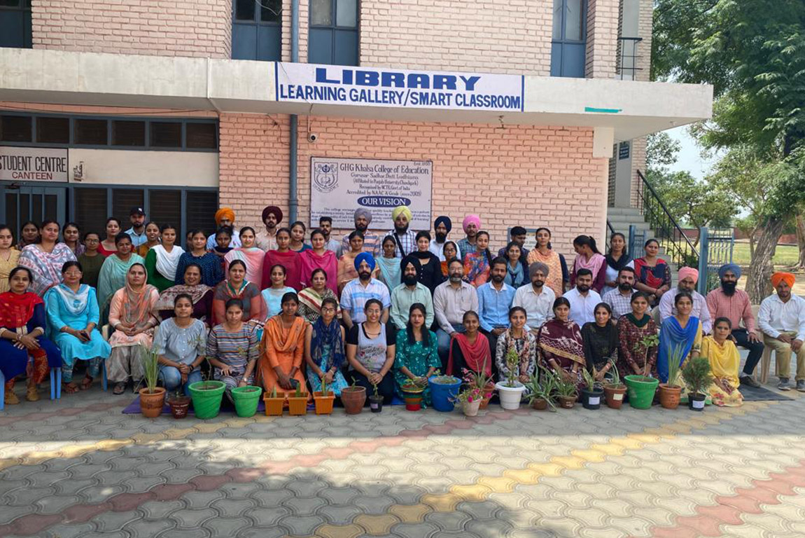 G.H.G. Khalsa College of Education, Gurusar Sadhar observed World Environment Day by organizing Intercollege PowerPoint Presentation and Poster Making Competition