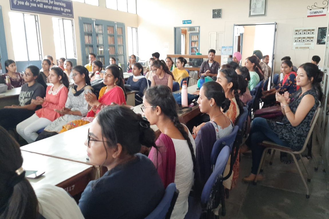 G.H.G. Khalsa College of Education, Gurusar Sadhar organized Poem
Recitation Event under Ek Bharat Shresth Bharat Campaign