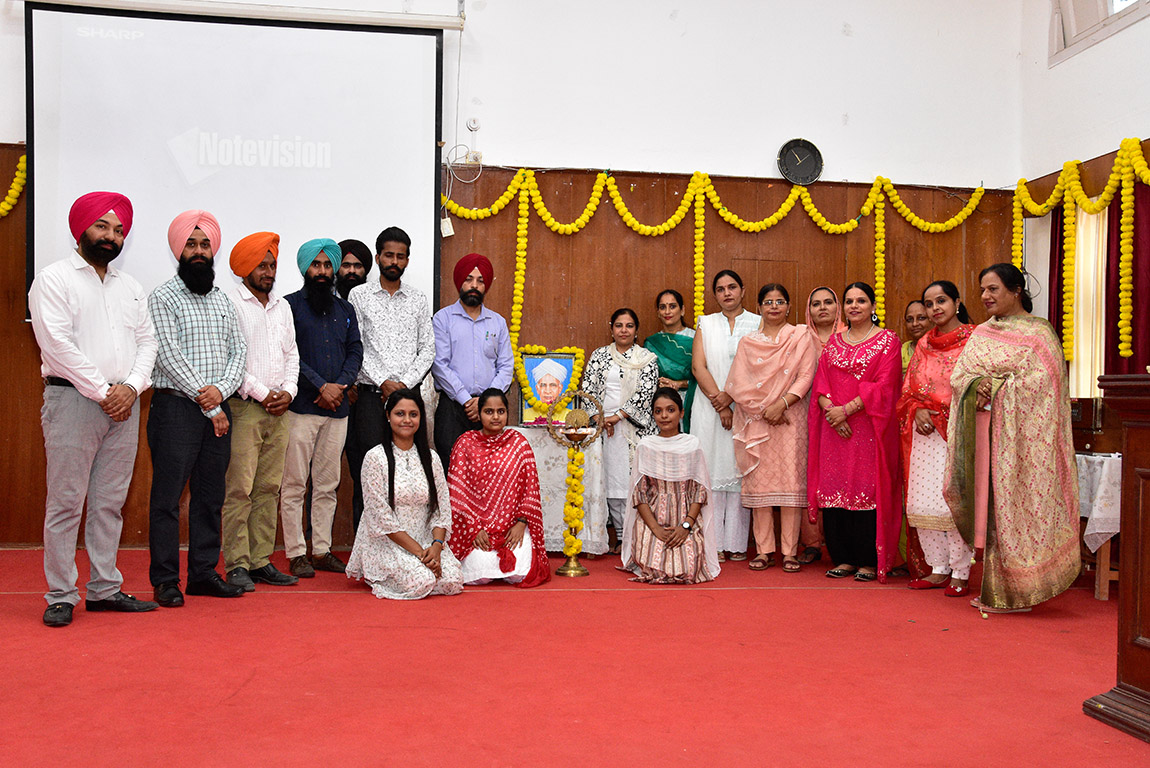 G.H.G Khalsa College of Education, Gurusar Sadhar Celebrated Teachers' Day