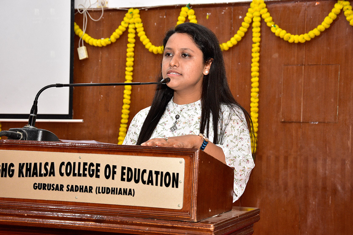 G.H.G Khalsa College of Education, Gurusar Sadhar Celebrated Teachers' Day