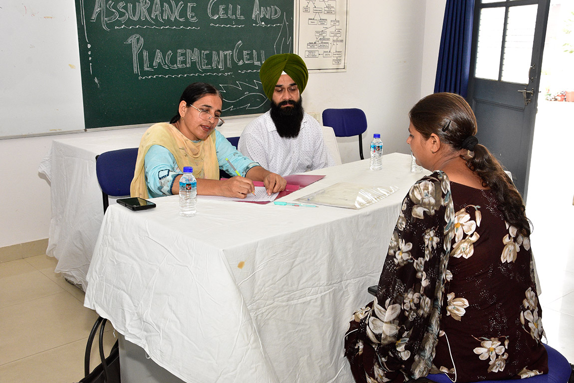 Mega Campus Placement Drive at G.H.G. Khalsa College of

Education, Gurusar Sadhar