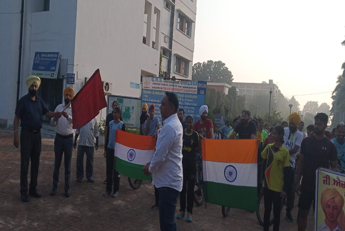 115th Birth Anniversary of Shaheed-e-Azam Bhagat Singh Celebrated at

G.H.G. Khalsa Colleges Gurusar Sadhar