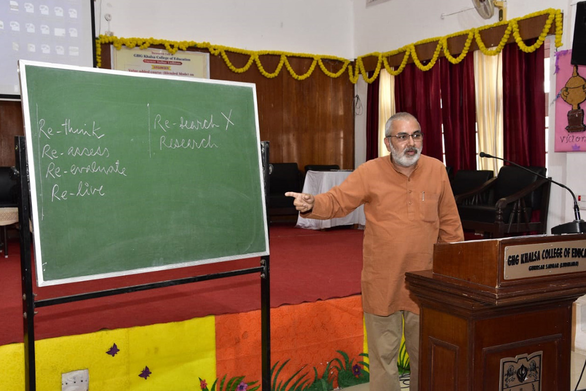 Value Added course on Basics of Research organized at GHG Khalsa College

of Education, Gurusar Sadhar